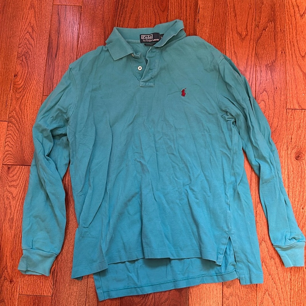 POLO by Ralph Lauren Large men’s long sleeve turquoise